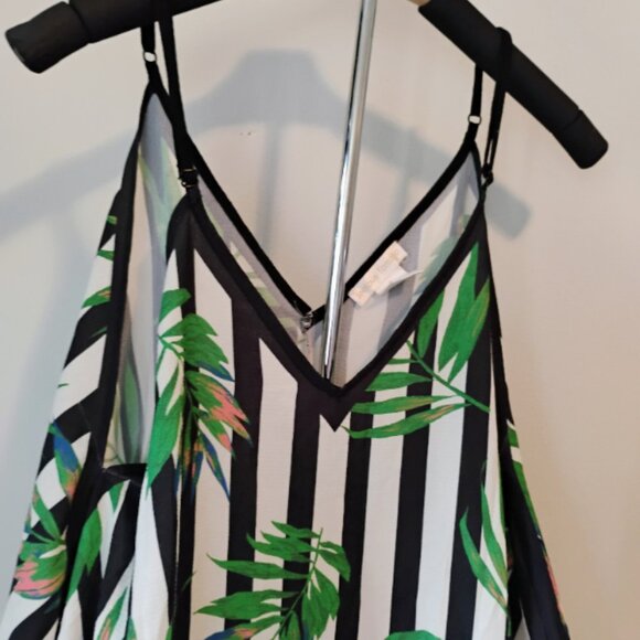Jealous Tomato Tropical Spaghetti Strap Dress - Picture 1 of 3
